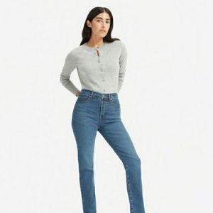 Everlane Authentic Stretch HighRise Cigarette Jean